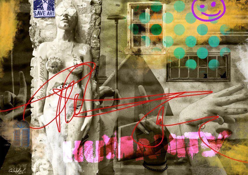 Carmen Wakeford - Save Art Save Humanity